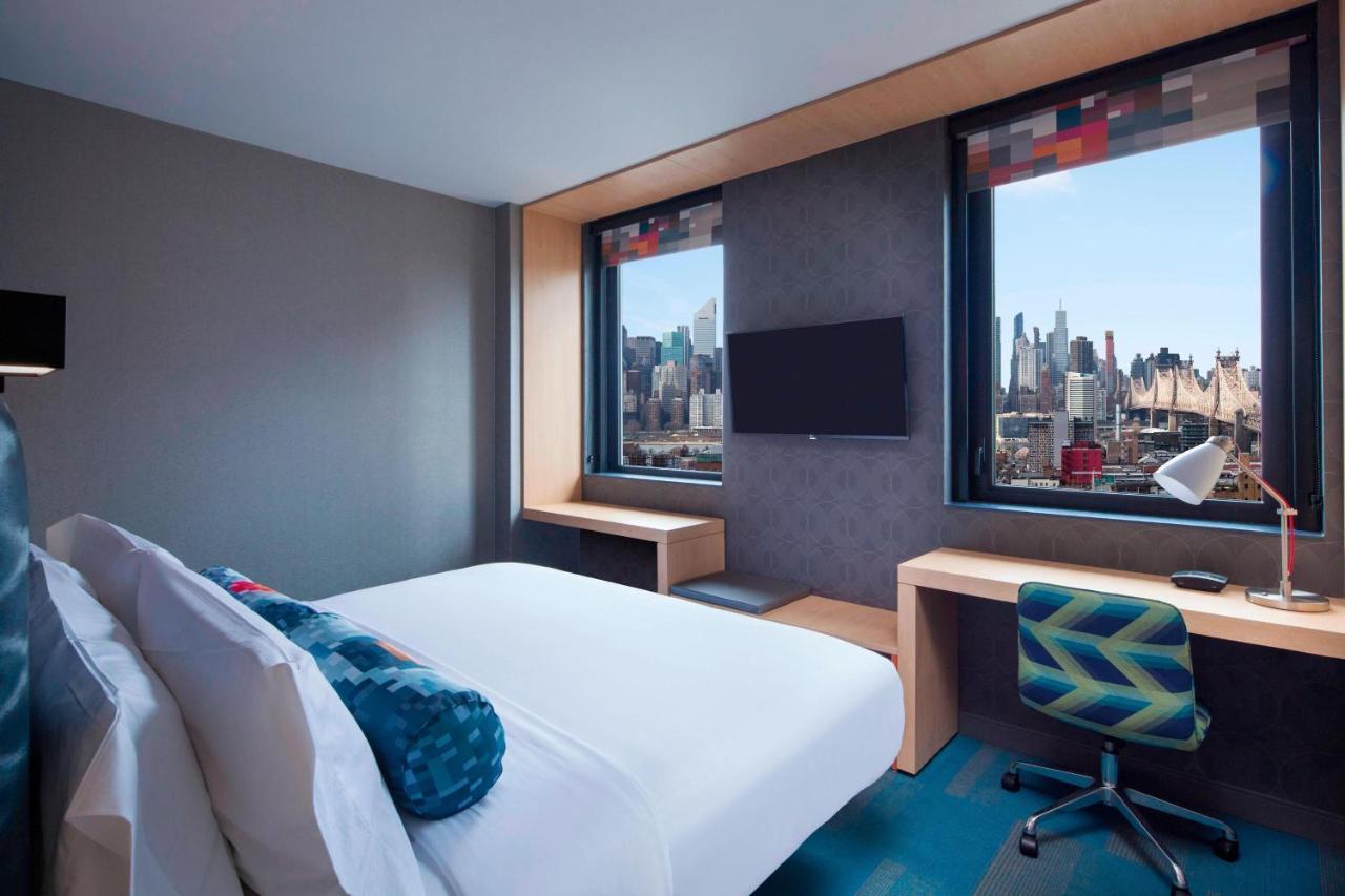 Hotel Aloft Long Island City-Manhattan View New York Exterior foto